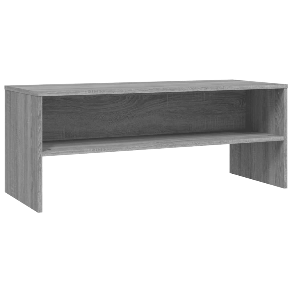 Mobile Porta TV Grigio Sonoma 100x40x40 cm in Legno Multistrato - homemem39