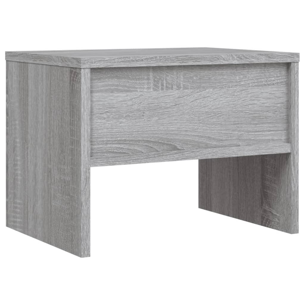 Comodino Grigio Sonoma 40x30x30 cm in Legno Multistrato - homemem39