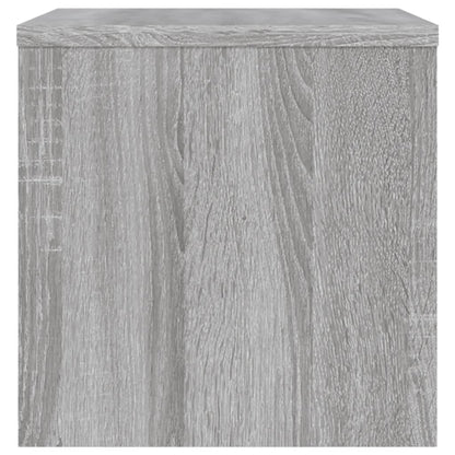 Comodini Grigio Sonoma 2 pz 40x30x30 cm in Legno Multistrato - homemem39