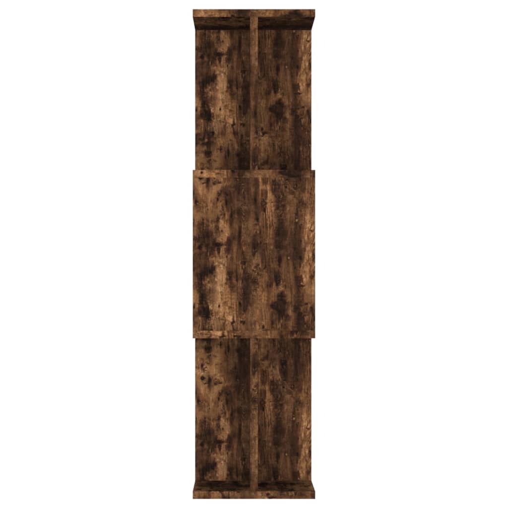 Libreria/Divisorio Rovere Fumo 80x24x96 cm in Legno Ingegnerizzato | homemem39
