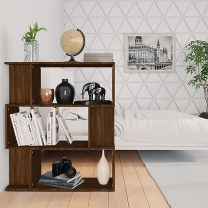 Libreria/Divisorio Rovere Marrone 80x24x96 cm Legno Ingegnerizzato | homemem39