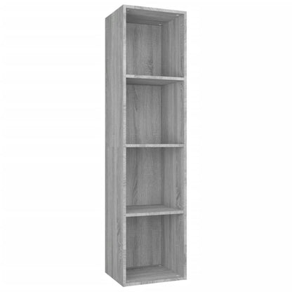 Libreria/Mobile TV Grigio Sonoma 36x30x143 cm Legno Multistrato