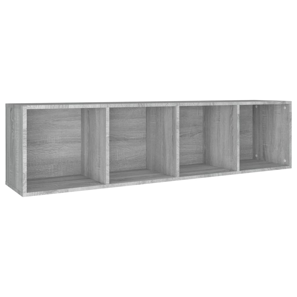 Libreria/Mobile TV Grigio Sonoma 36x30x143 cm Legno Multistrato