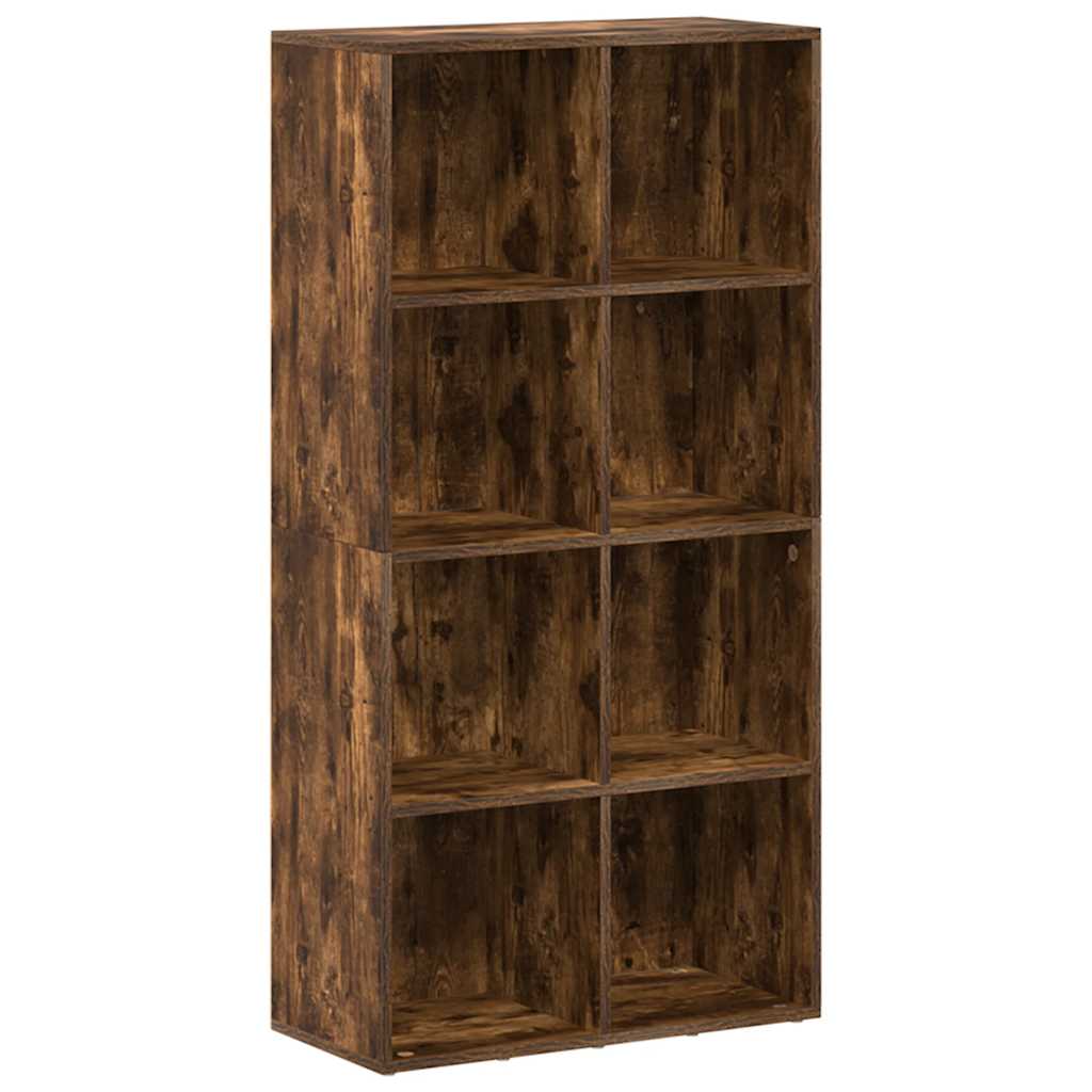 Libreria/Credenza Rovere Fumo 66x30x130 cm in Legno Multistrato | homemem39