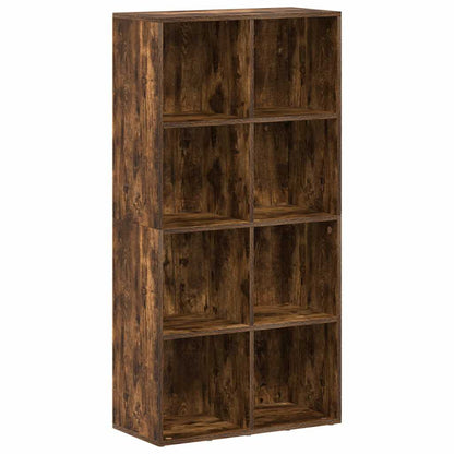 Libreria/Credenza Rovere Fumo 66x30x130 cm in Legno Multistrato