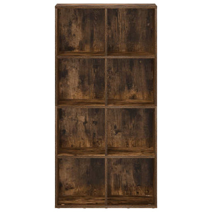 Libreria/Credenza Rovere Fumo 66x30x130 cm in Legno Multistrato | homemem39