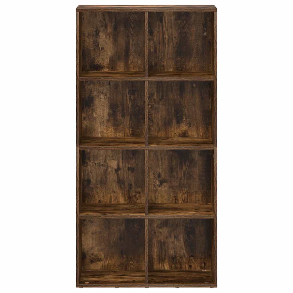 Libreria/Credenza Rovere Fumo 66x30x130 cm in Legno Multistrato