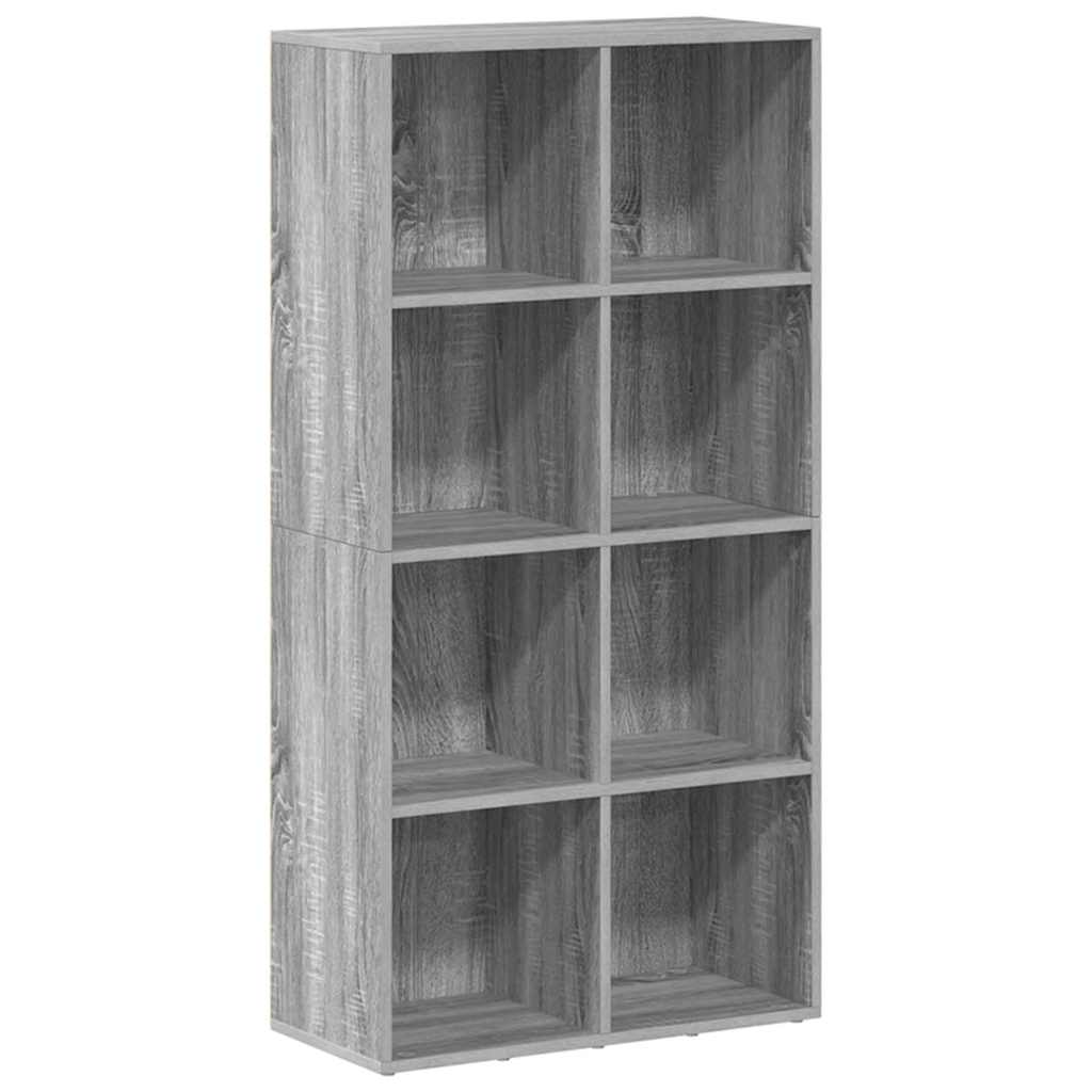 Libreria/Credenza Grigio Sonoma 66x30x130 cm Legno Multistrato | homemem39