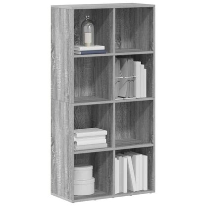 Libreria/Credenza Grigio Sonoma 66x30x130 cm Legno Multistrato