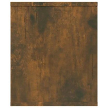 Libreria/Mobile TV Rovere Fumo 143x30x36cm in Legno Multistrato