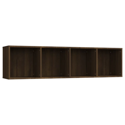 Libreria/Mobile TV Rovere Marrone 143x30x36cm Legno Multistrato