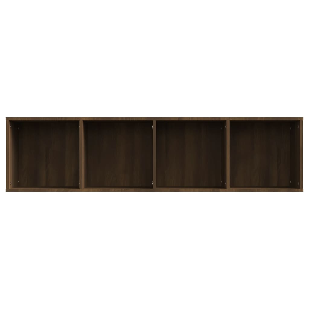 Libreria/Mobile TV Rovere Marrone 143x30x36cm Legno Multistrato