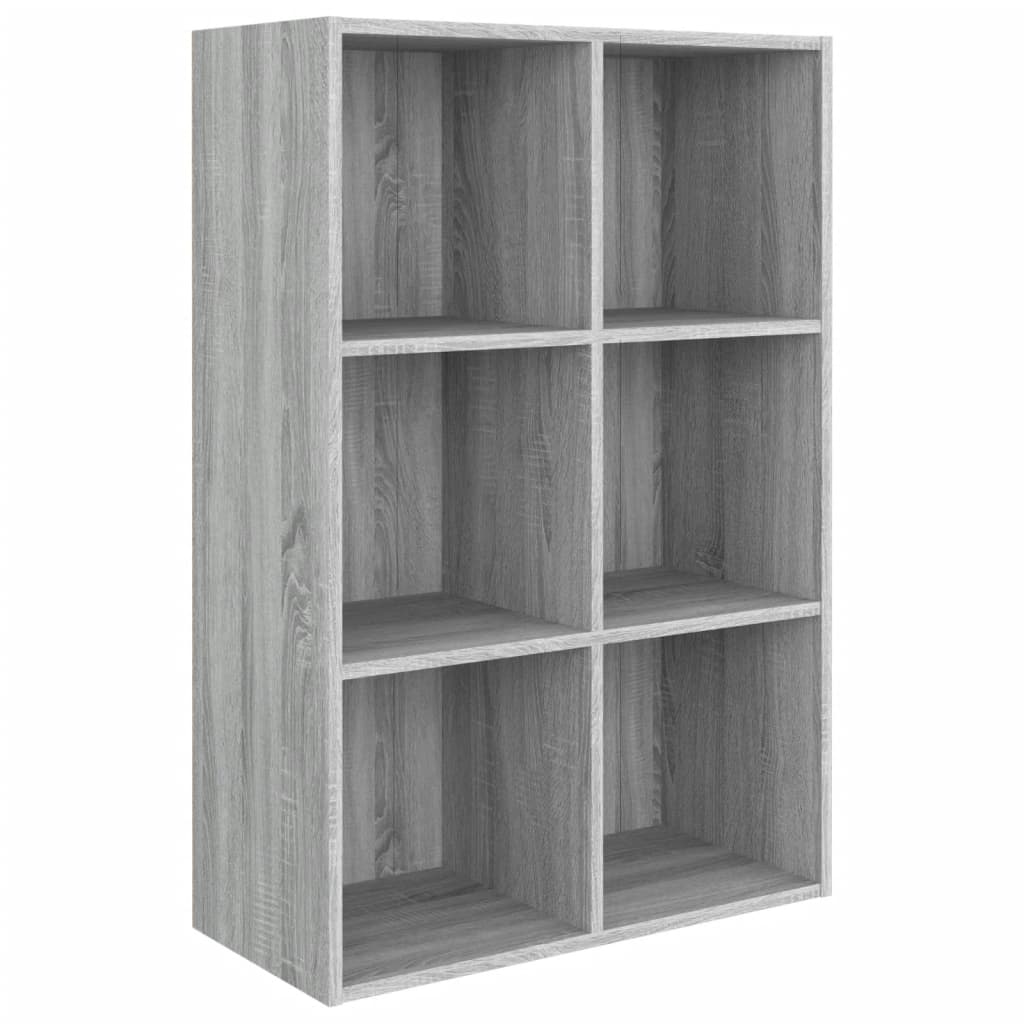 Libreria/Credenza Grigio Sonoma 66x30x98 cm Legno Multistrato | homemem39