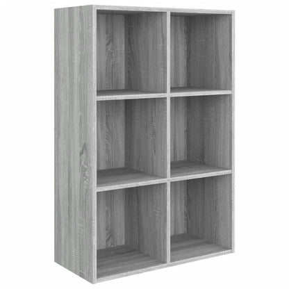 Libreria/Credenza Grigio Sonoma 66x30x98 cm Legno Multistrato | homemem39