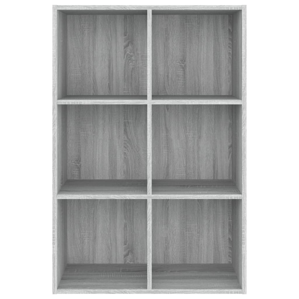 Libreria/Credenza Grigio Sonoma 66x30x98 cm Legno Multistrato | homemem39