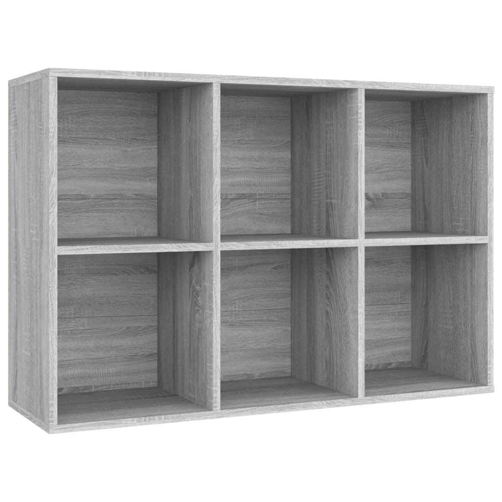 Libreria/Credenza Grigio Sonoma 66x30x98 cm Legno Multistrato | homemem39
