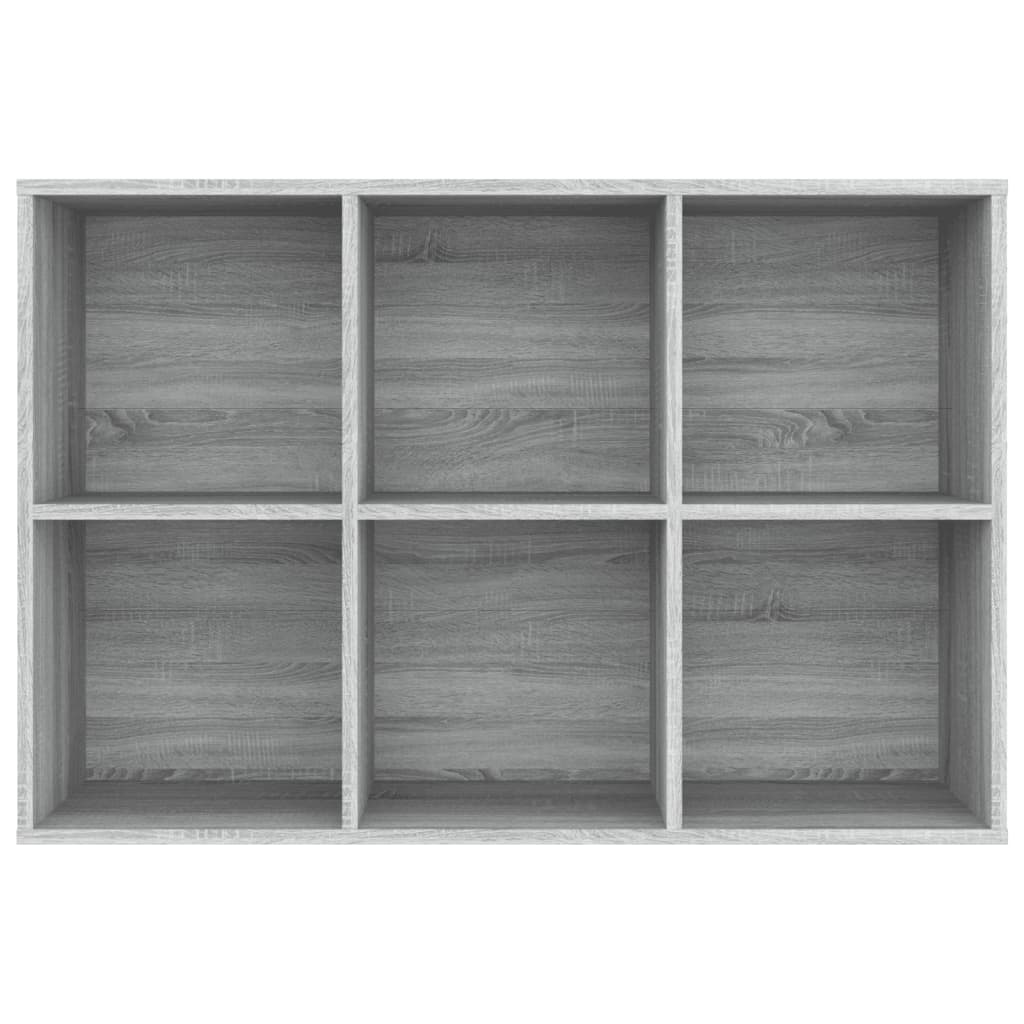 Libreria/Credenza Grigio Sonoma 66x30x98 cm Legno Multistrato | homemem39