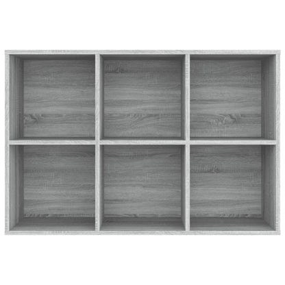 Libreria/Credenza Grigio Sonoma 66x30x98 cm Legno Multistrato | homemem39