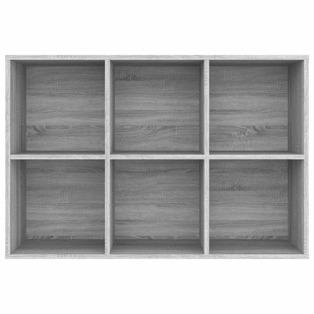 Libreria/Credenza Grigio Sonoma 66x30x98 cm Legno Multistrato