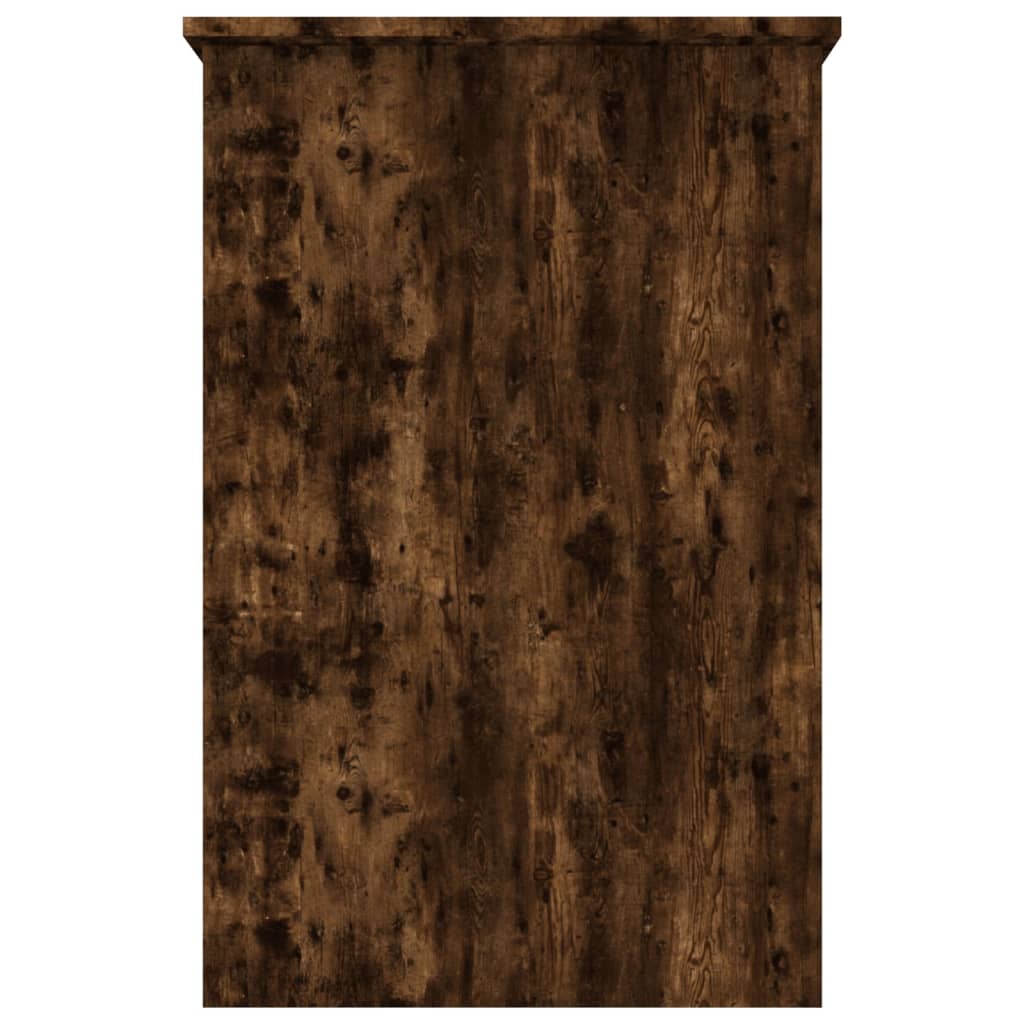 Scrivania Rovere Fumo 100x50x76 cm in Legno Multistrato - homemem39
