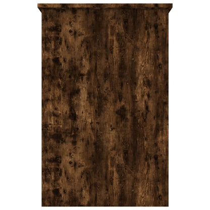 Scrivania Rovere Fumo 100x50x76 cm in Legno Multistrato - homemem39