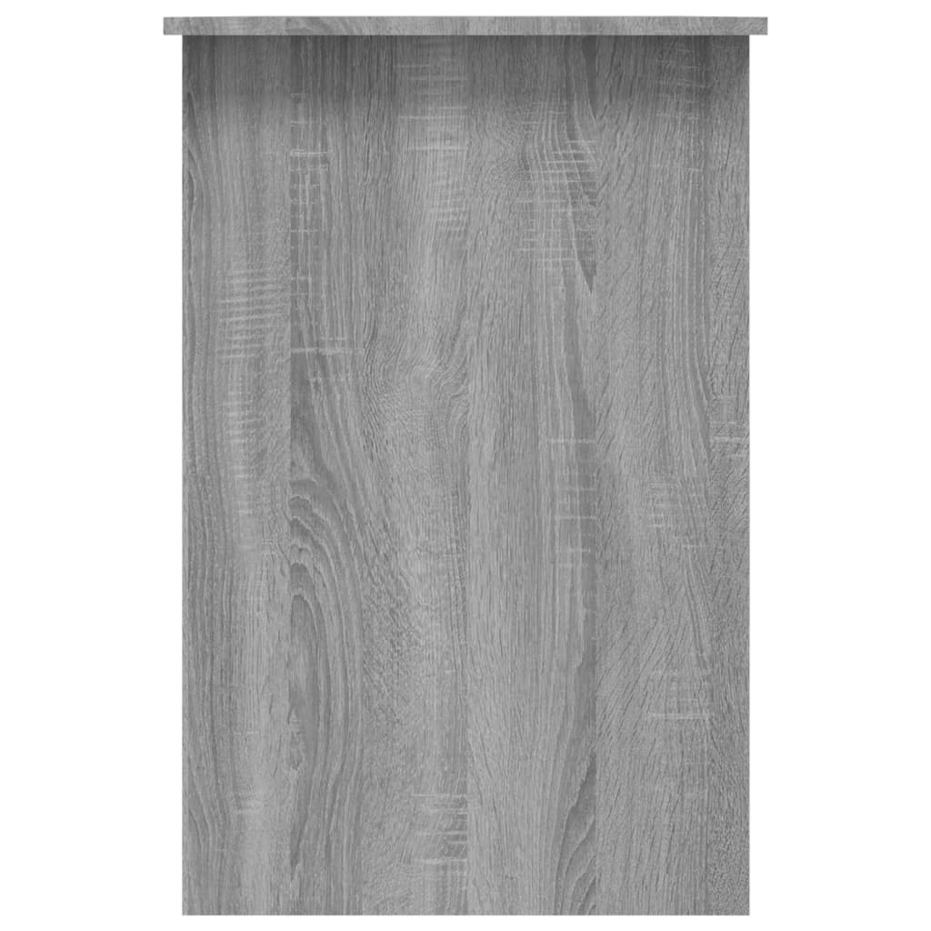 Scrivania Grigio Sonoma 100x50x76 cm in Legno Multistrato - homemem39