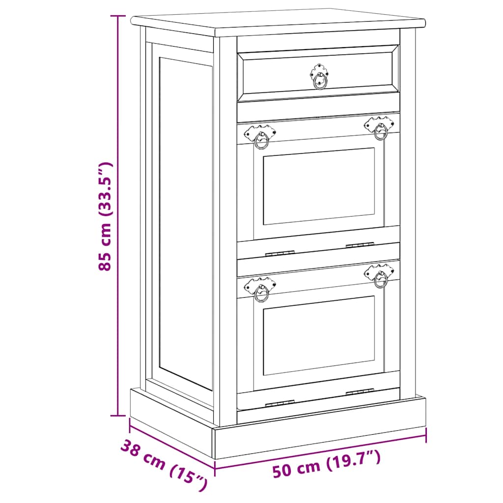 Armadio Rovere Fumo 100x50x200 cm in Legno Multistrato