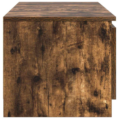 Mobile TV Rovere Fumo 140x40x35,5 cm in Legno Multistrato - homemem39