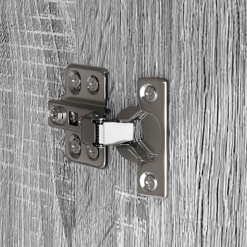 Credenza Grigio Sonoma 60x30x75 cm in Legno Multistrato