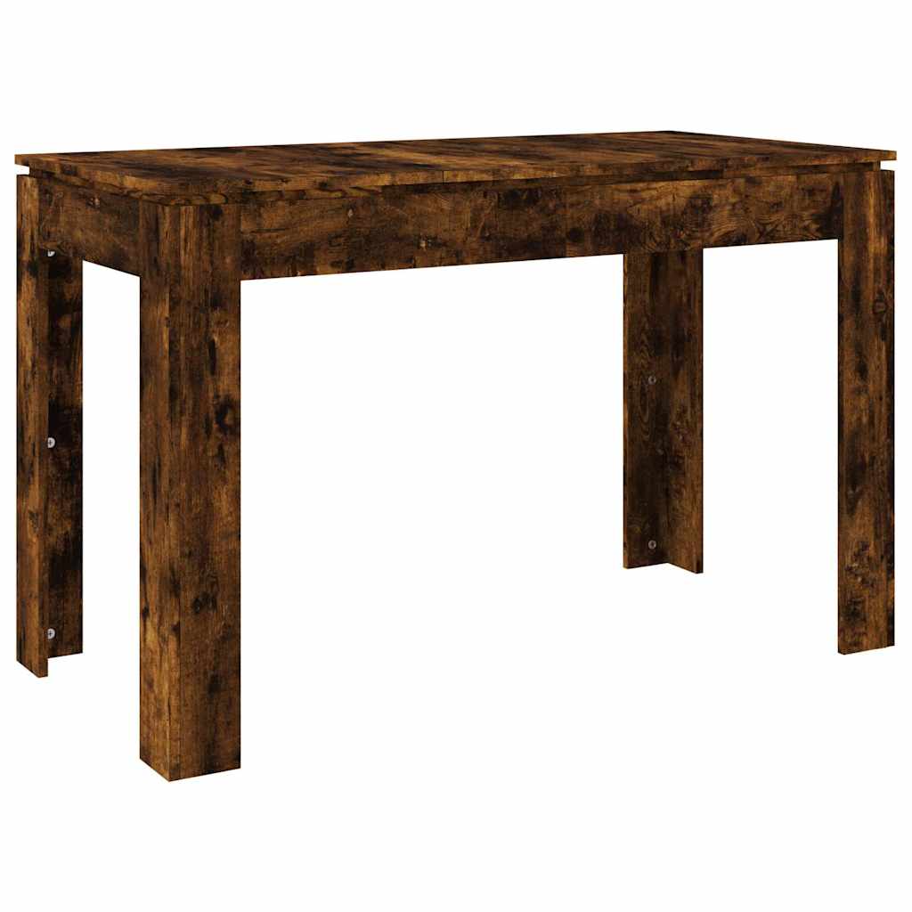Tavolo da Pranzo Rovere Fumo 120x60x76 cm Legno Multistrato - homemem39