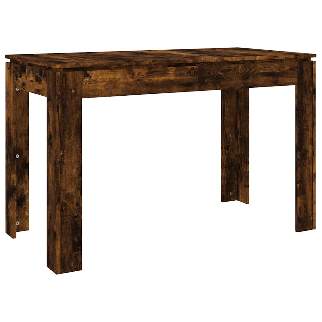 Tavolo da Pranzo Rovere Fumo 120x60x76 cm Legno Multistrato | homemem39