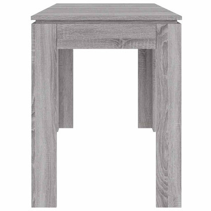 Tavolo da Pranzo Grigio Sonoma 120x60x76 cm Legno Multistrato - homemem39