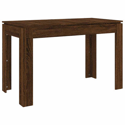Tavolo da Pranzo Rovere Marrone 120x60x76 cm Legno Multistrato | homemem39