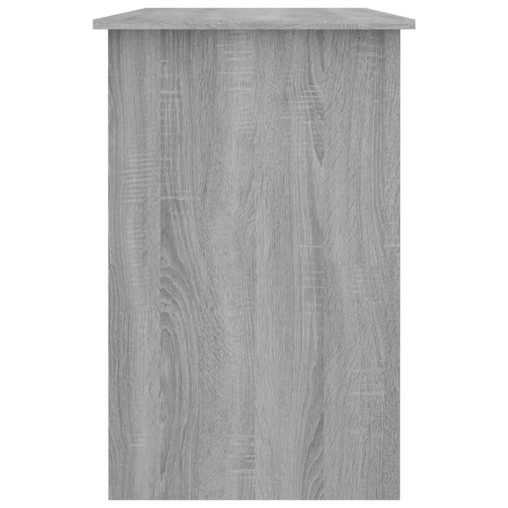 Scrivania Grigio Sonoma 100x50x76 cm in Legno Multistrato - homemem39