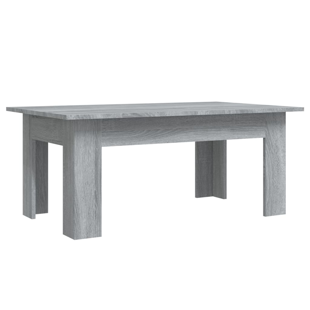 Tavolino da Salotto Grigio Sonoma 100x60x42cm Legno Multistrato