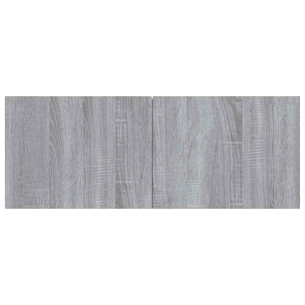 Mobile TV Grigio Sonoma 80x30x30 cm Legno Multistrato - homemem39