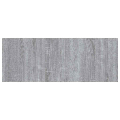 Mobile TV Grigio Sonoma 80x30x30 cm Legno Multistrato - homemem39