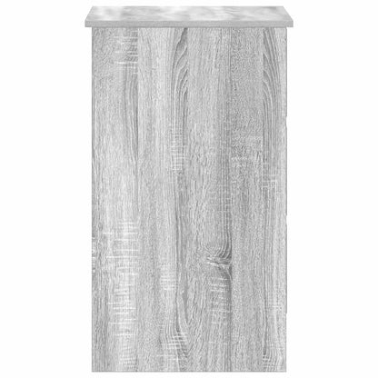 Scrivania Grigio Sonoma 90x45x76 cm in Legno Multistrato - homemem39