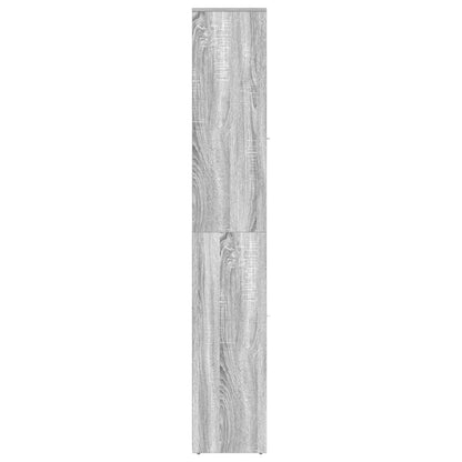Armadietto Bagno Grigio Sonoma 30x30x183,5 cm Legno tecnico | homemem39