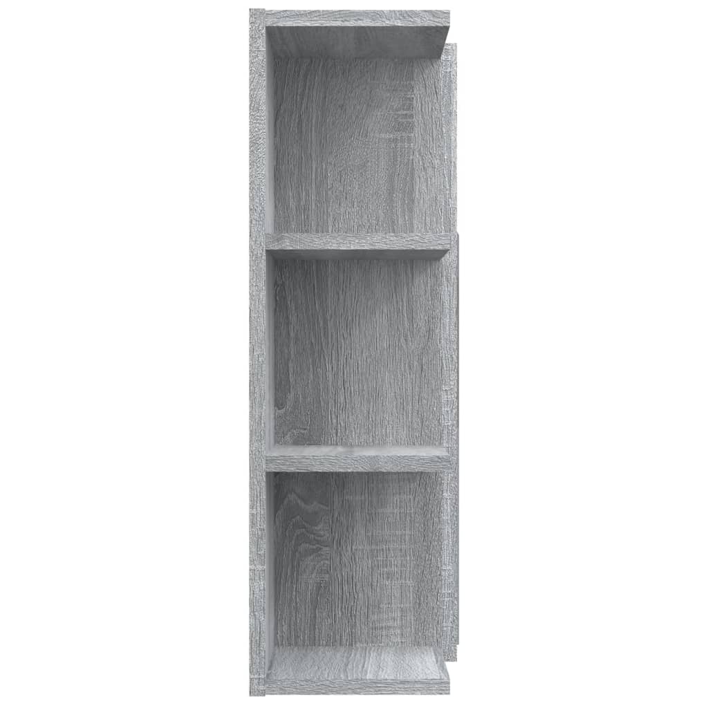 Mobile da Bagno Grigio Sonoma 80x20,5x64cm in Legno Multistrato - homemem39