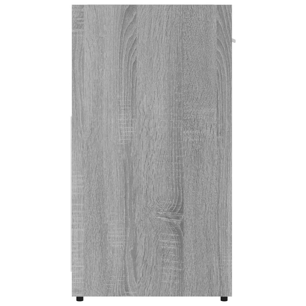 Armadietto Bagno Grigio Sonoma 60x33x60 cm in Legno Multistrato | homemem39