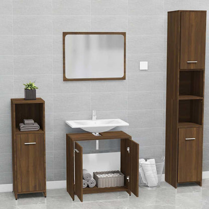 Set Mobili da Bagno in legno multistrato