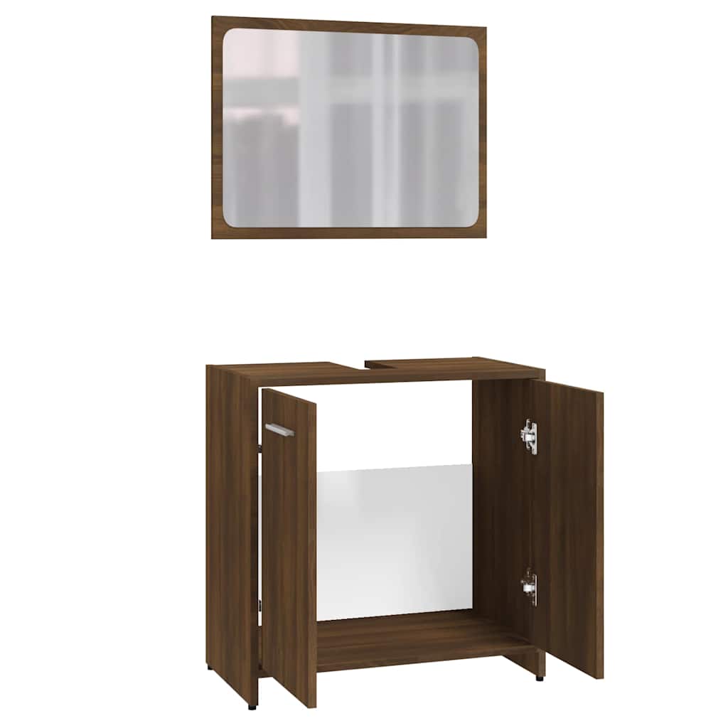 Set Mobili da Bagno in legno multistrato