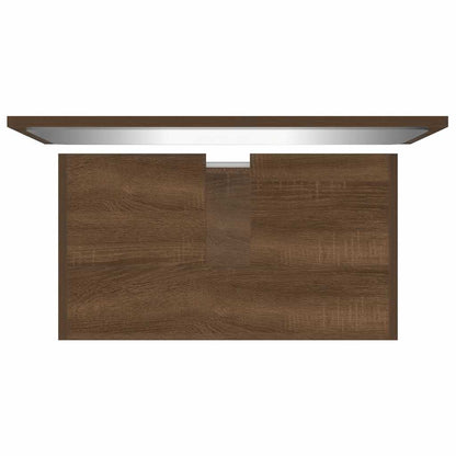 Set Mobili da Bagno Rovere Marrone in Legno Multistrato | homemem39