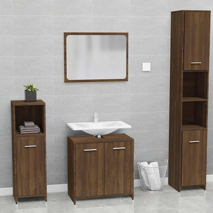 Set Mobili da Bagno in legno multistrato