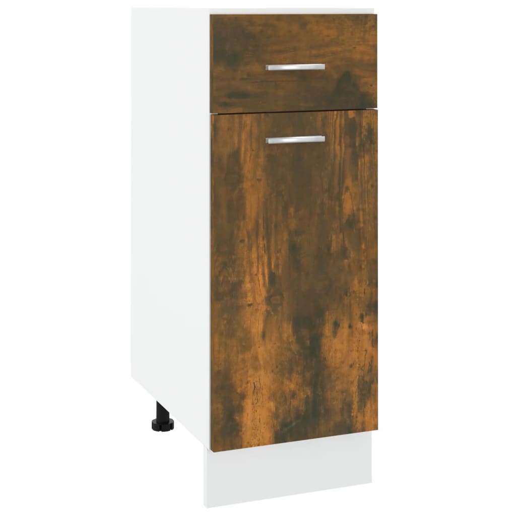 Mobile con Cassetto “Lyon” Rovere Fumo 30x46x81,5 cm