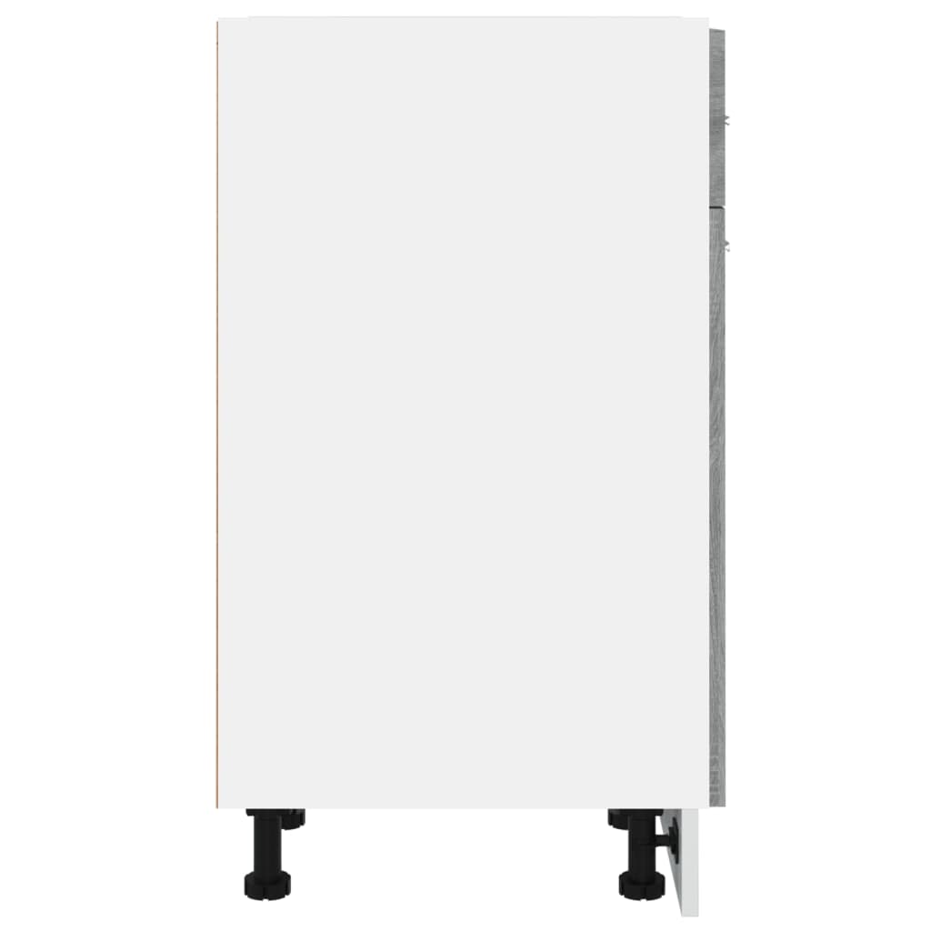 Mobile con Cassetto “Lyon” Grigio Sonoma 30x46x81,5 | homemem39
