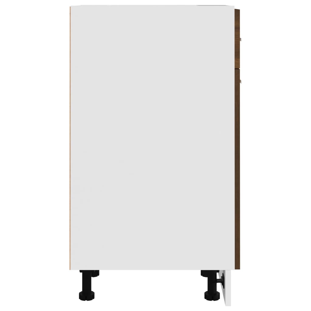 Mobile con Cassetto “Lyon” Rovere Marrone 30x46x81,5