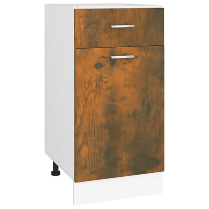 Mobile con Cassetto “Lyon” Rovere Fumo 40x46x81,5 cm
