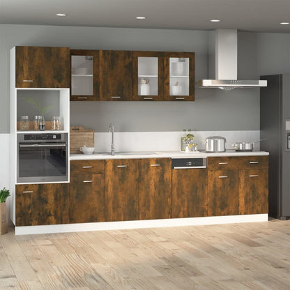 Mobile con Cassetto “Lyon” Rovere Fumo 40x46x81,5 cm